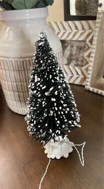 Christmas tree for hobby Christmas village Lights light up